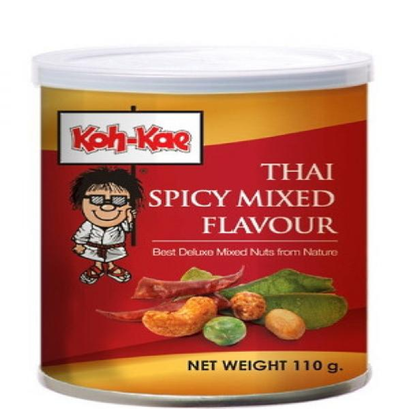 KOH-KAE Cacahuètes enrobées saveur mélange épicé thaï - 110g