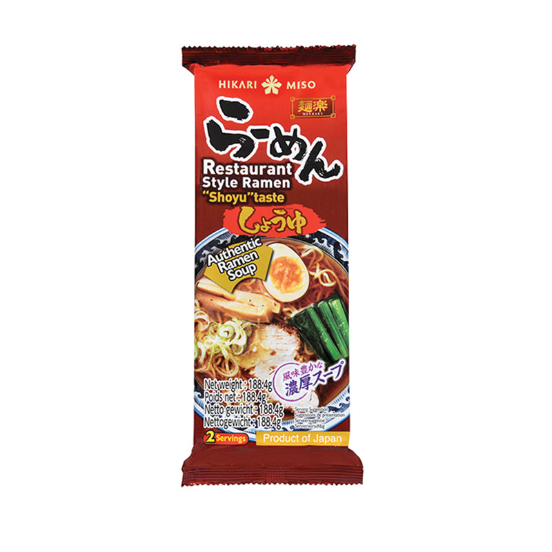 Hikari Miso Ramen Style Restaurant Saveur Shoyu 188 g
