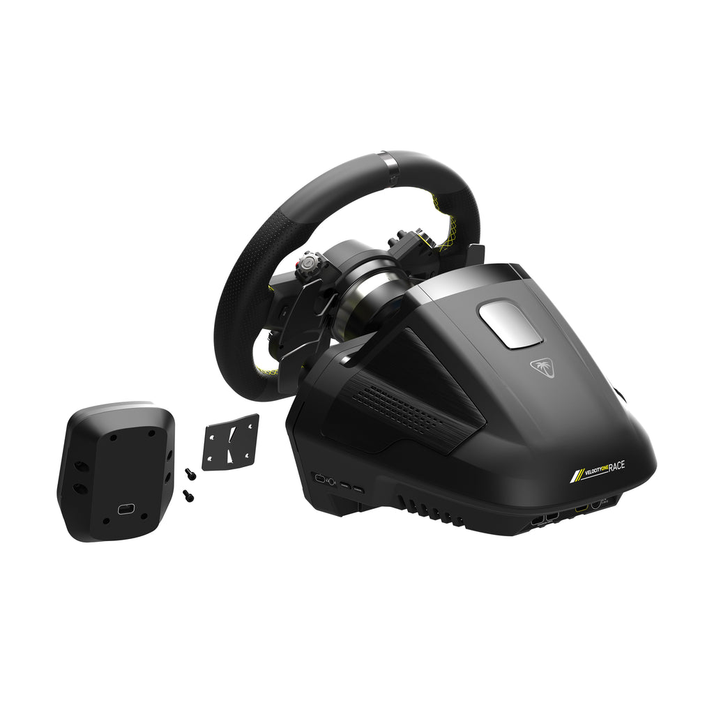 Turtle Beach VelocityOne Race Système de Volant et Pédales avec Retour de Force, Palettes au Magnétiques & Capteurs à effet Hall pour Xbox Series X|S, Xbox One, Window 10|11 [Licence officielle Xbox]
