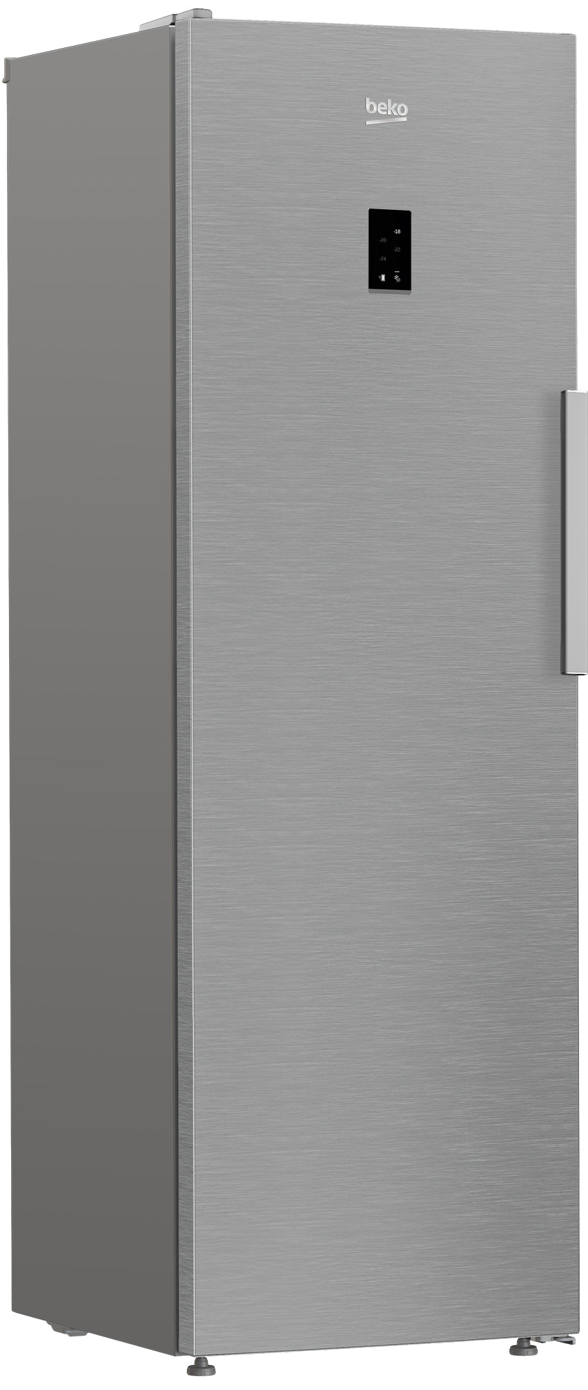 Beko B3RMFNE314XB congélateur Congélateur vertical Pose libre 286 L Acier inoxydable