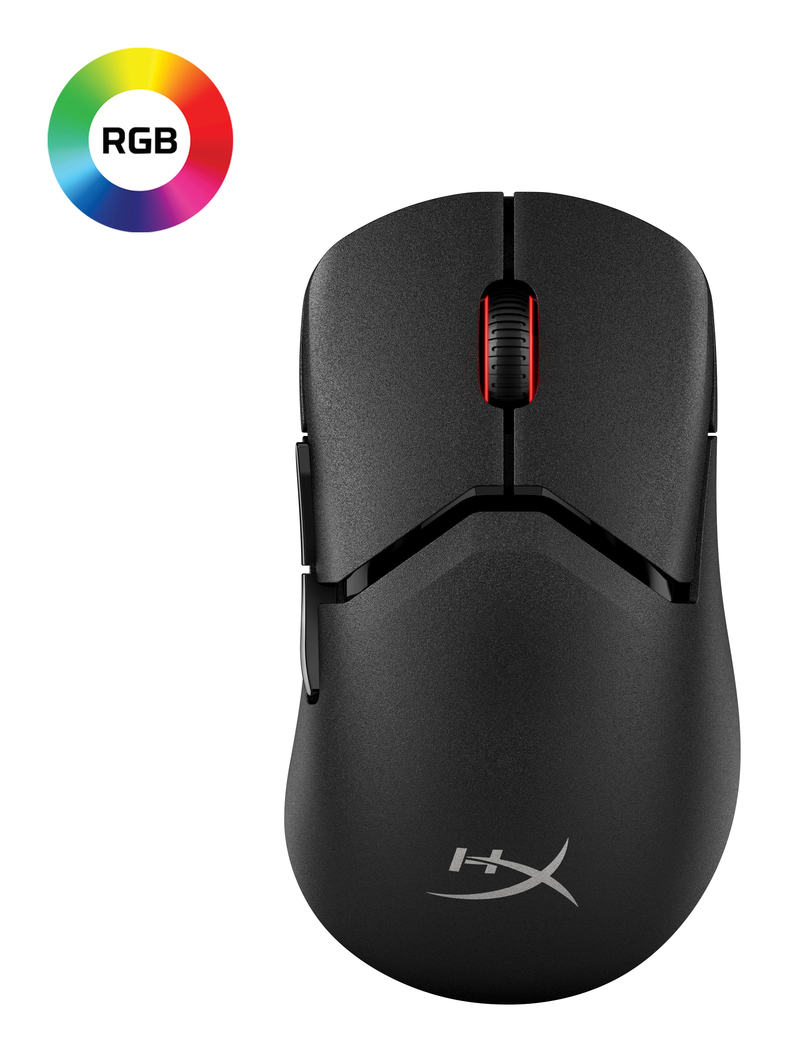 HyperX Souris gamer sans fil Pulsefire Saga Pro (noire)