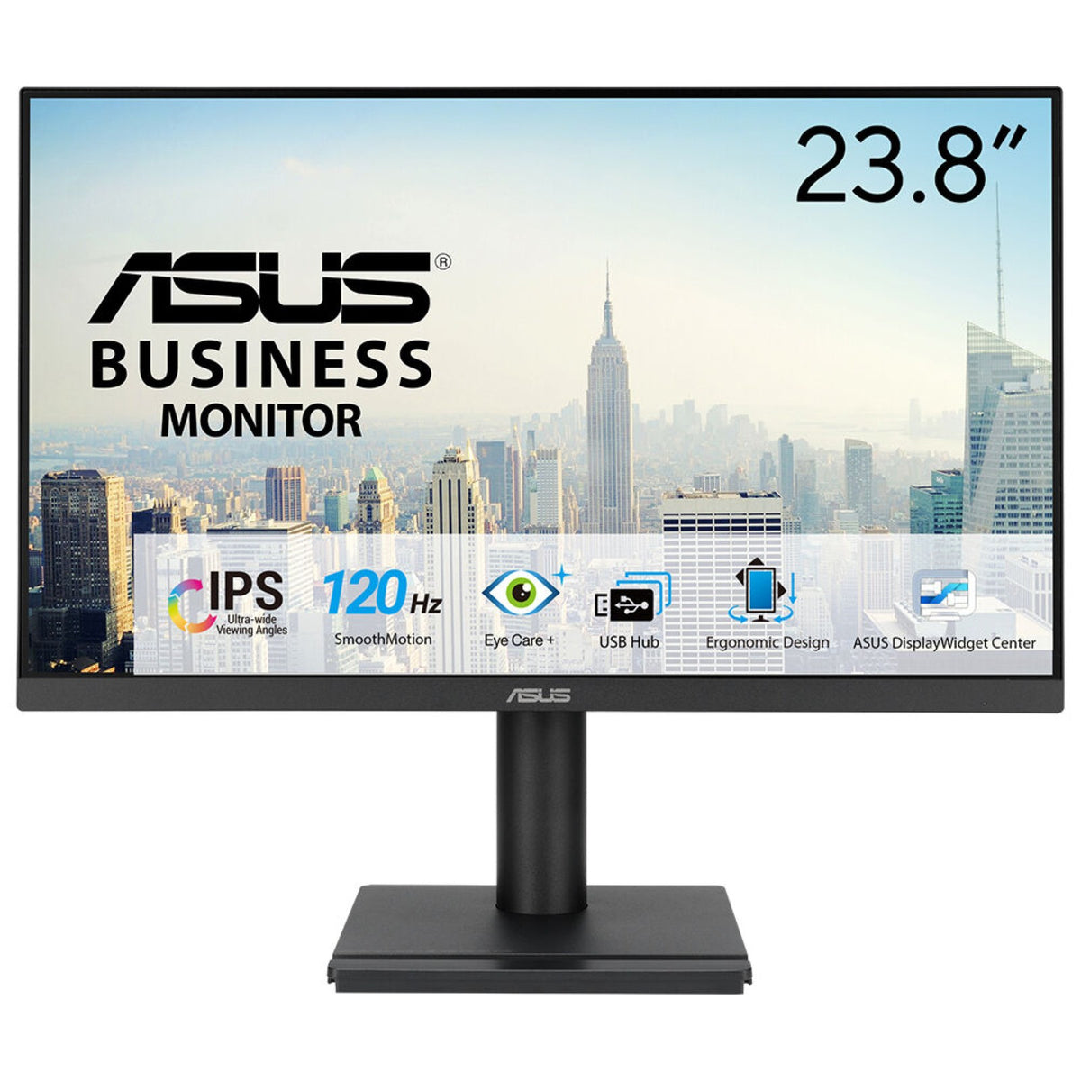 ASUS VA249QGS écran plat de PC 60,5 cm (23.8") 1920 x 1080 pixels Full HD LED Noir
