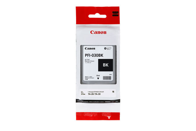 Canon PFI-030BK Cartouche d'Encre Originale, Noir