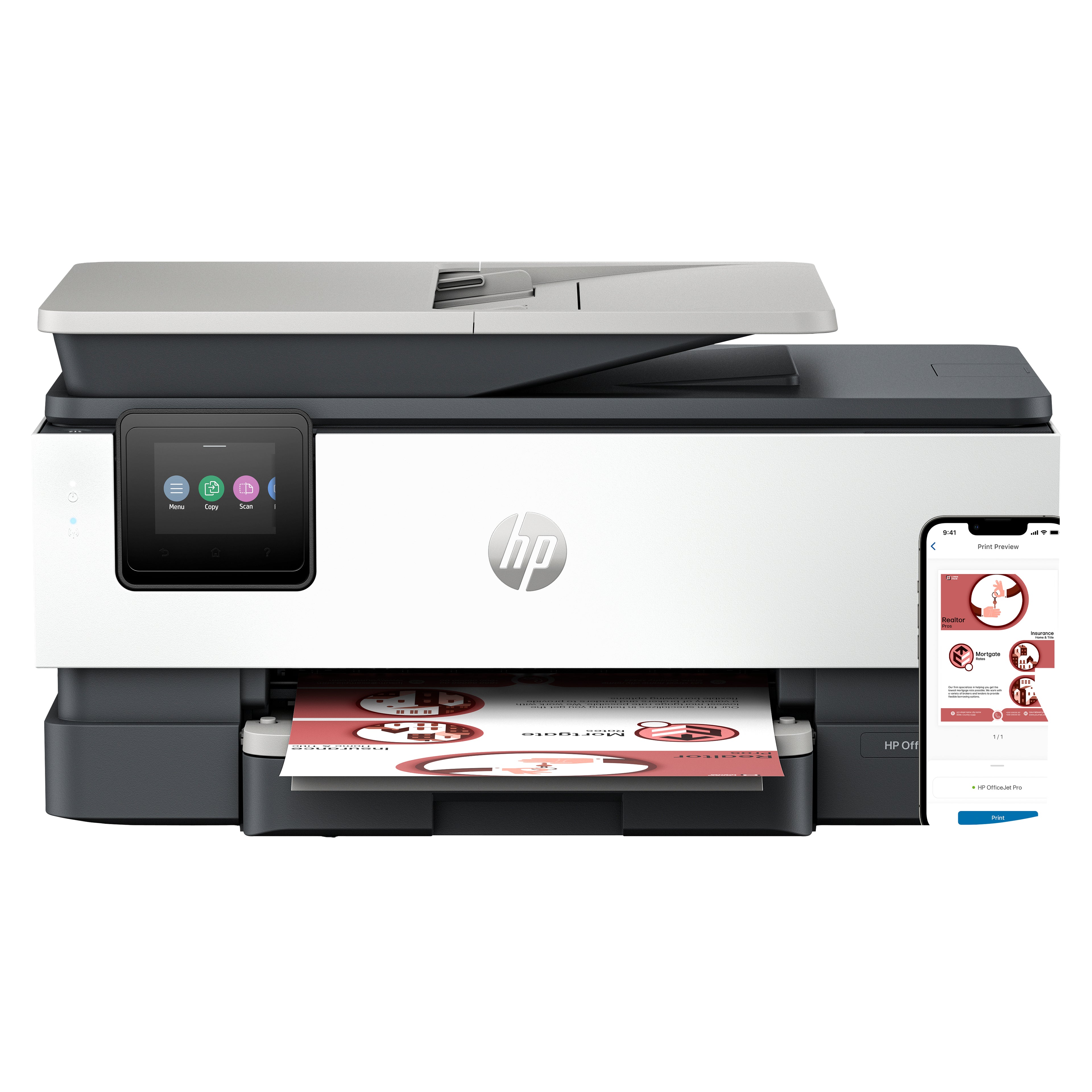 HP OfficeJet Pro 8132e Sans fil All-in-One Couleur Imprimante, Instant Ink; Impression recto-verso