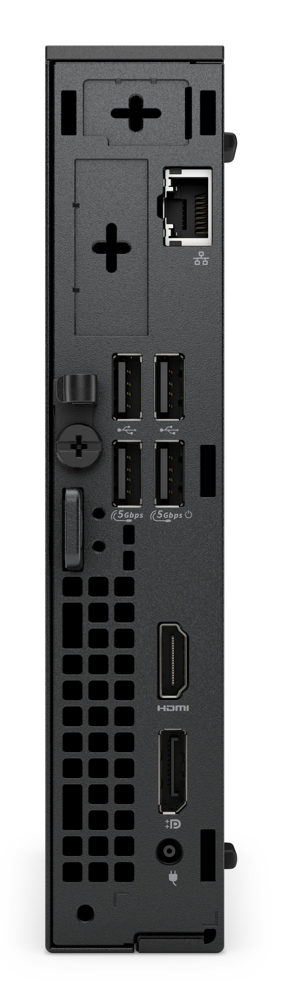 DELL Pro QCM1250 Intel® Core™ i3 i3-14100T 8 Go DDR5-SDRAM 512 Go SSD Windows 11 Pro Micro PC Mini PC Noir