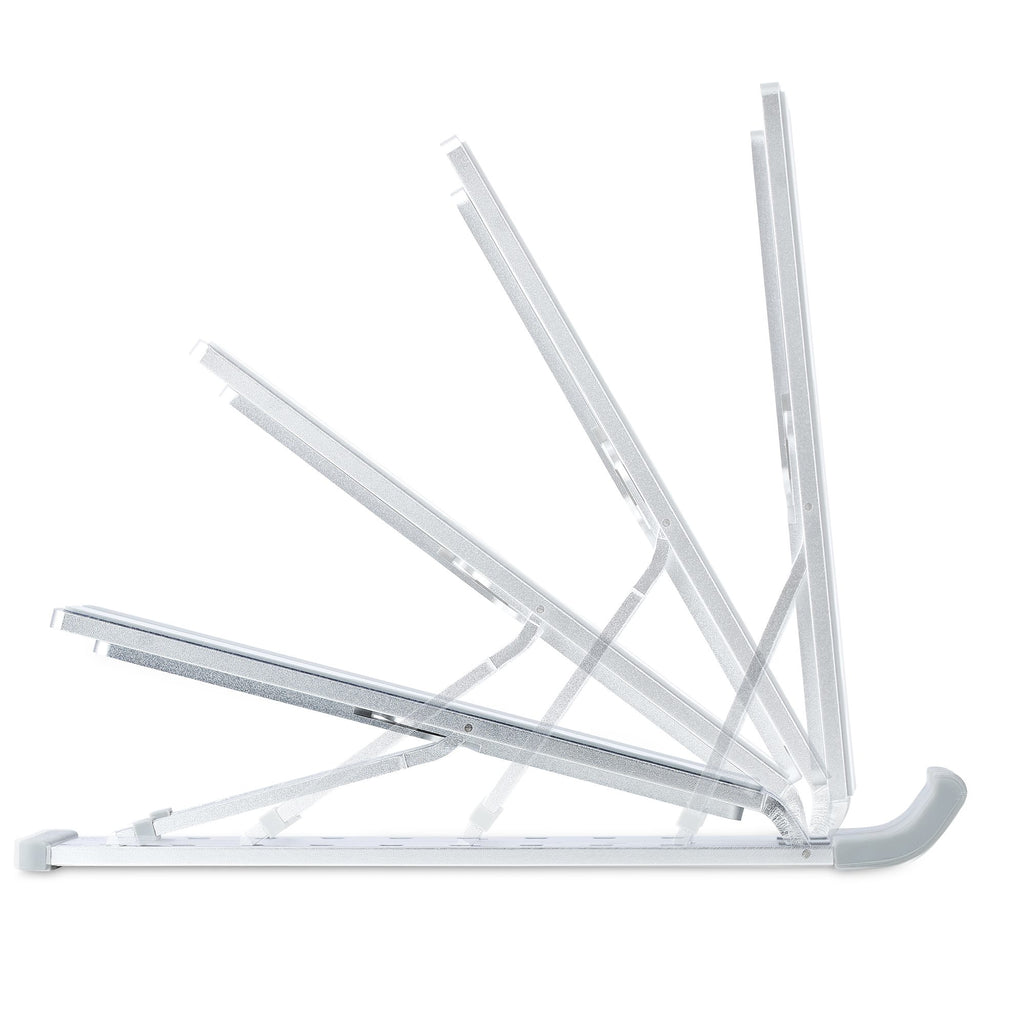 StarTech.com Support Pliable pour Ordinateur Portable, Aluminium, Réglable en Hauteur et Inclinable, Supporte jusqu'à 10
