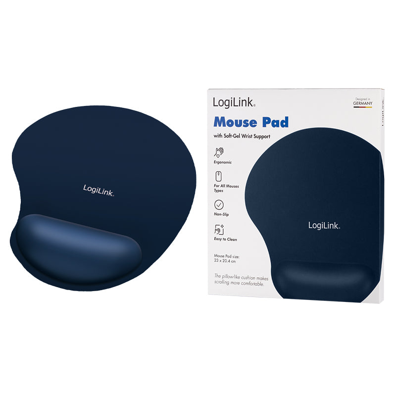 LogiLink ID0027B Tapis de Souris, Bleu