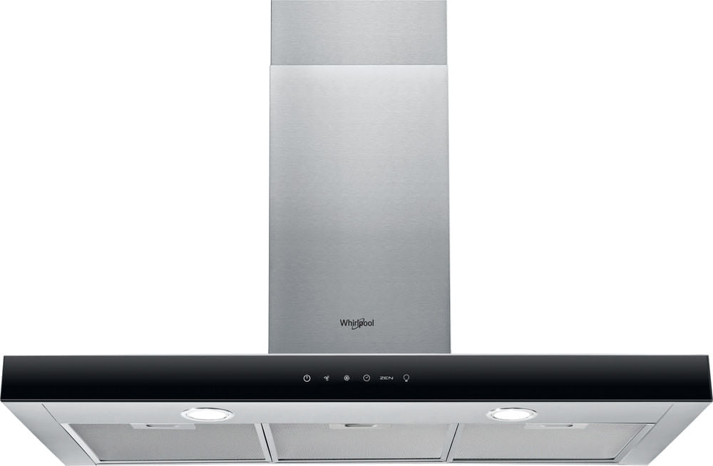 Whirlpool - Hotte aspirante - inox - WHB92FUTX1