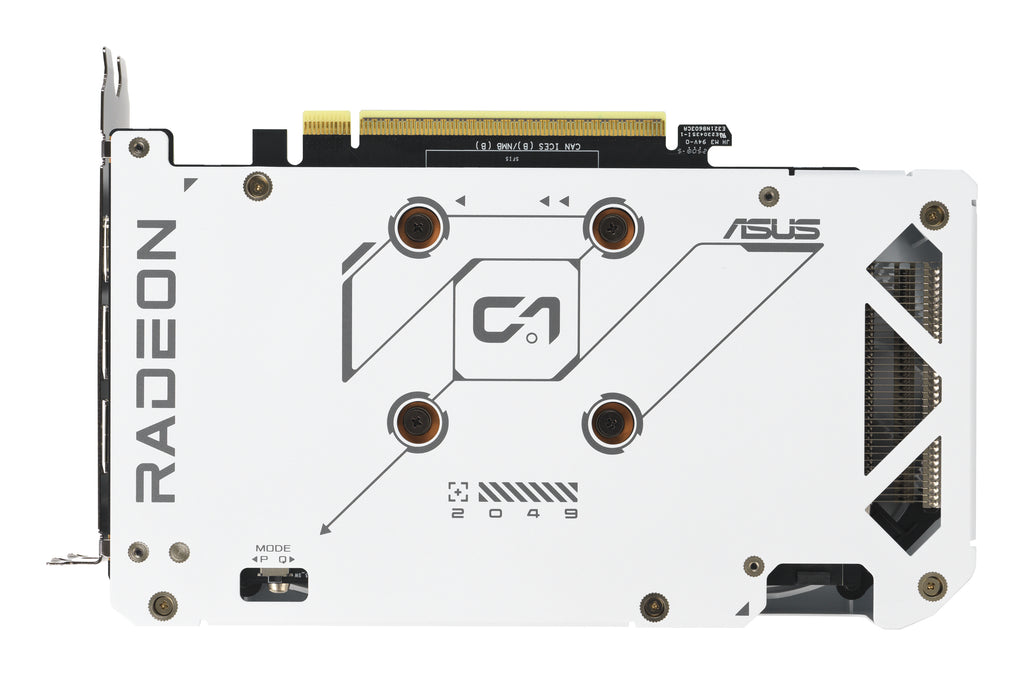ASUS Dual Radeon RX 9060 XT 16 Go GDDR6 White