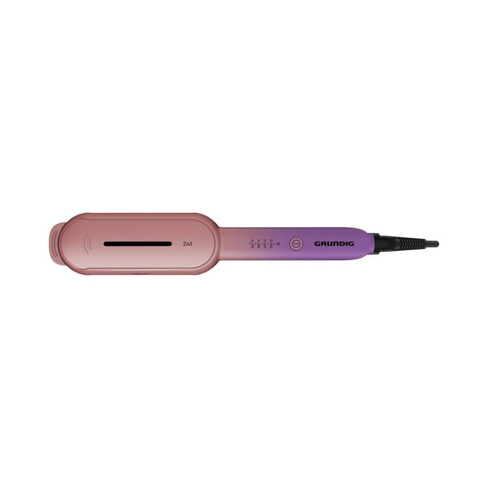 Grundig HS 8331 Fer à lisser À chaleur Rose, Violet 76 W
