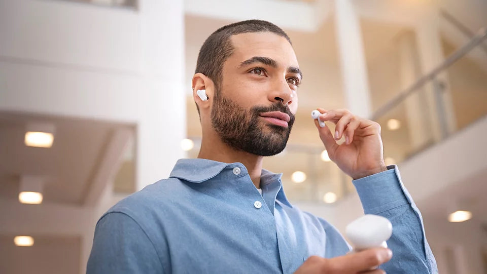 Philips TAT3000WT/00 Écouteurs True Wireless Stereo (TWS) Bluetooth, Blanc