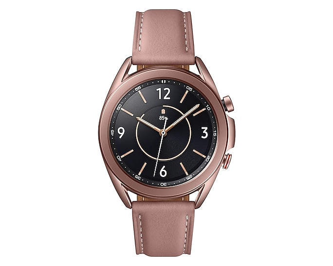 Samsung Samsung Galaxy Watch3 SM-R855F 3,05 cm (1.2") OLED 41 mm Numérique 360 x 360 pixels Écran tactile Bronze Wifi GPS (satellite)
