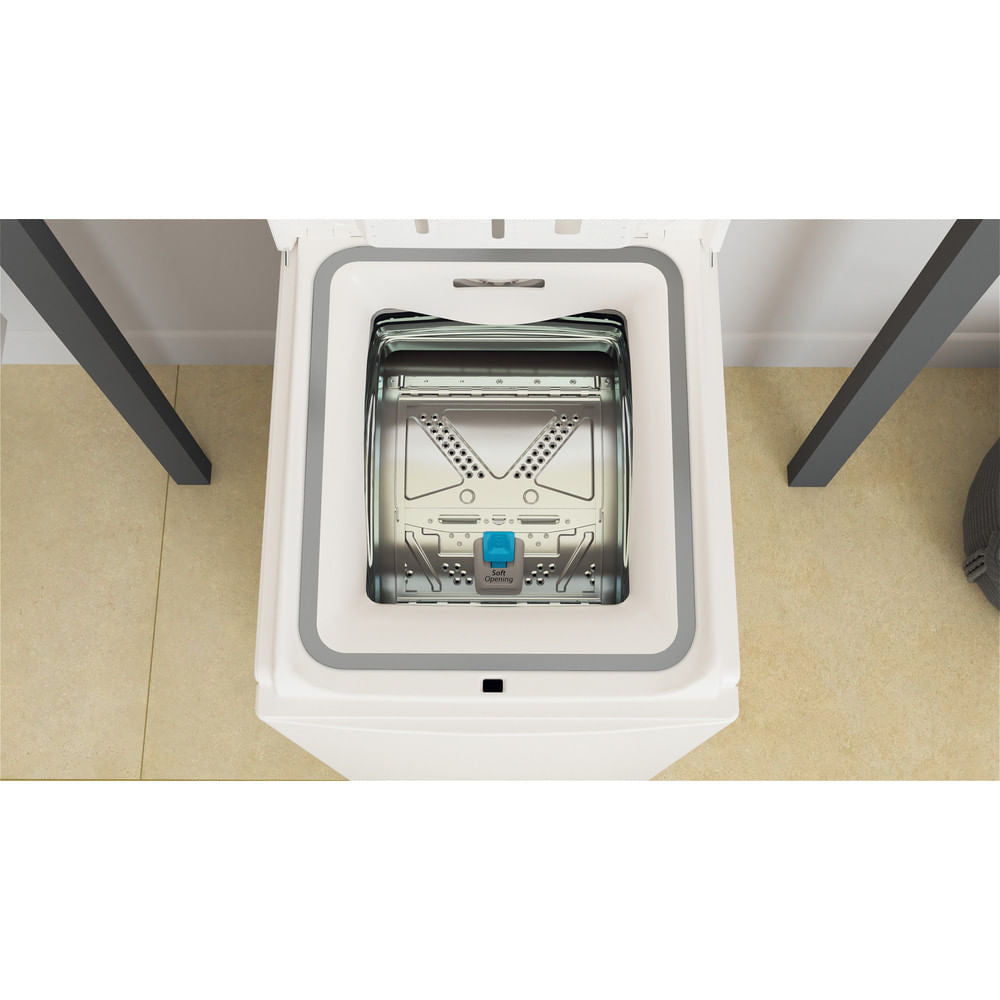 Whirlpool TDLR 7231BS EU machine à laver Charge par dessus 7 kg 1200 tr/min Blanc