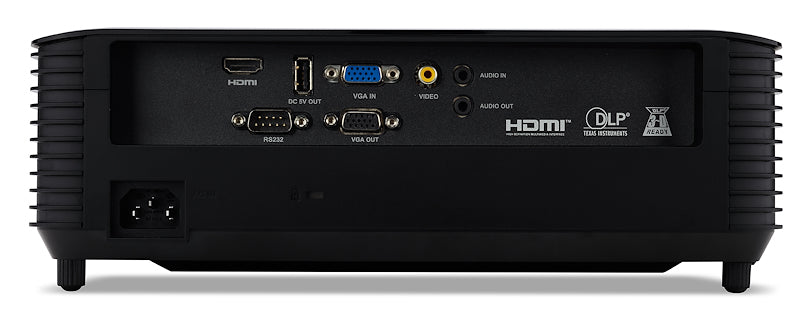 Acer X129H Projecteur à focale standard 4800 ANSI lumens DLP XGA (1024x768) Compatibilité 3D Noir