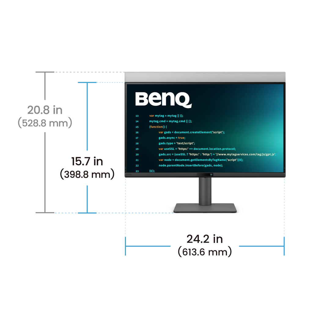 BenQ RD270Q écran plat de PC 68,6 cm (27") 2560 x 1440 pixels Wide Quad HD Noir - vue 5