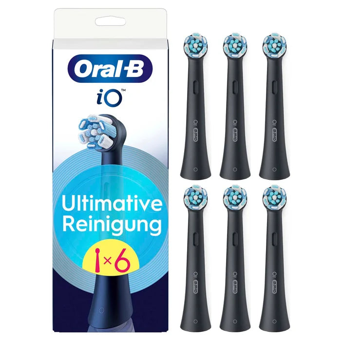 Oral-B iO Ultimative Reinigung 6 pièce(s) Noir