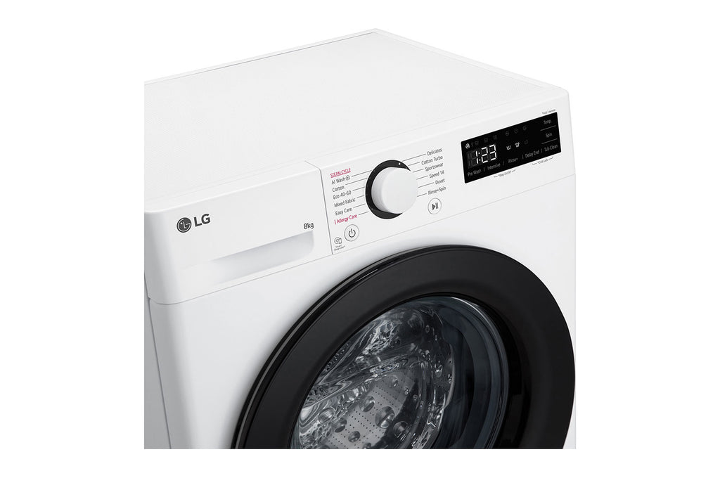 LG F2WR508SBW machine à laver Charge avant 8 kg 1160 tr/min Blanc