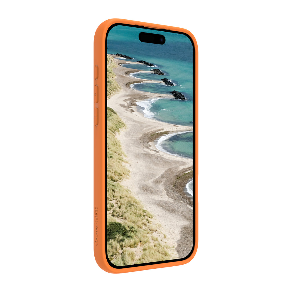 Coque de Protection Grenen MS pour iPhone 17 Pro Max, Housse Orange
