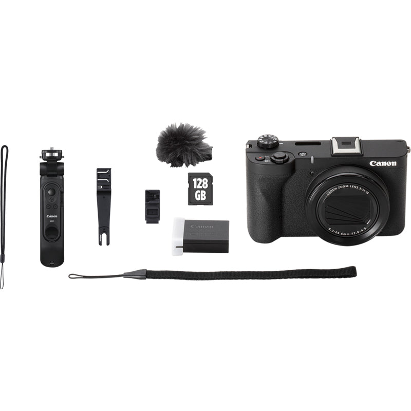 Canon PowerShot V1 Premium Vlogger Kit 1/4" Appareil-photo compact 22,3 MP CMOS 5760 x 3840 pixels Noir - vue 5