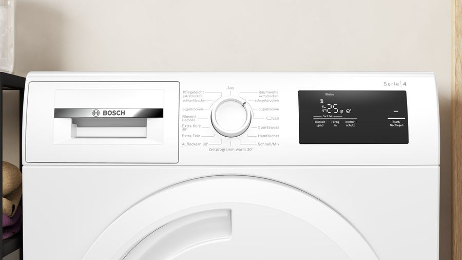 Bosch Bosch Serie 4 WTH83003 sèche-linge Pose libre Charge avant 7 kg Blanc