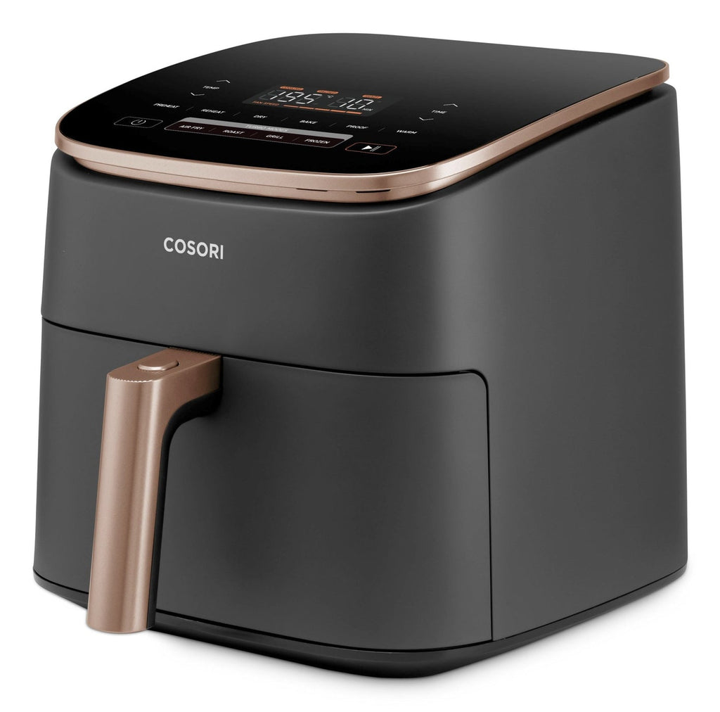 Cosori Turbo Blaze Chef Edition Unique 6 L Autonome 1725 W Friteuse d’air chaud Noir, Rose doré