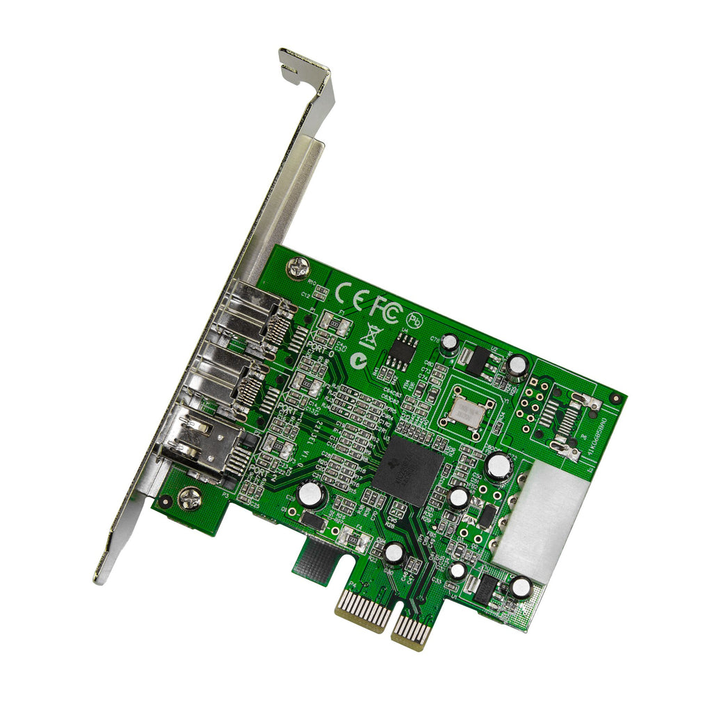 StarTech.com Adaptateur de Carte PCI Express FireWire 3 ports 2b 1a 1394 - Carte PCIe FireWire 800 / 400 1394 FW - vue 2