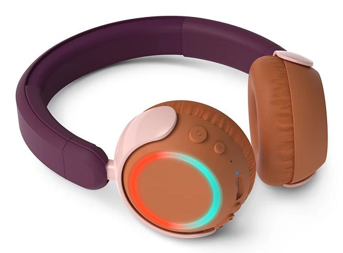 Philips 4000 series TAK4200MP/00 casque Sans fil Arceau Appels/Musique Bluetooth Orange, Violet, Rose