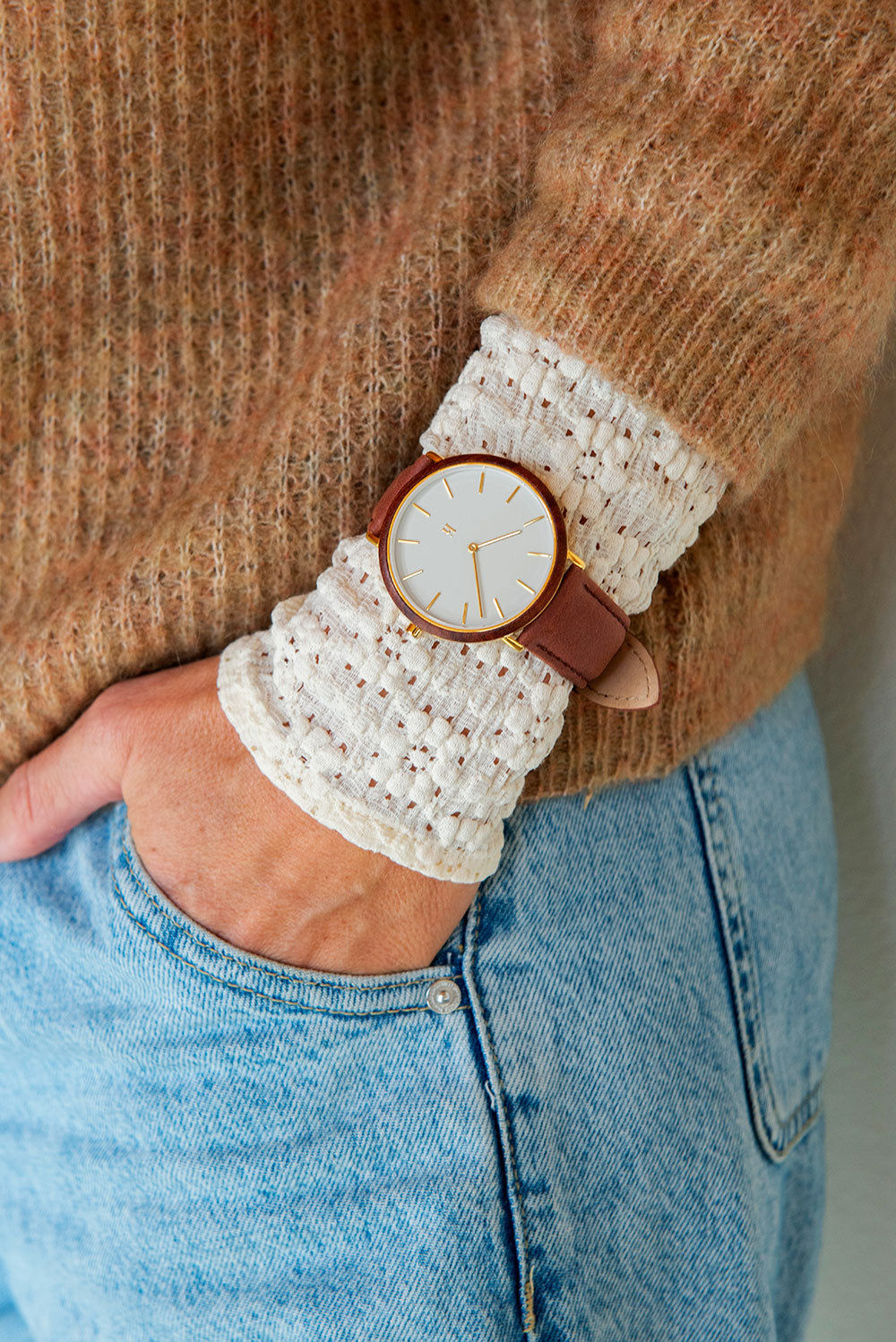 Hemverk DK Armbåndsur Warm Grey
