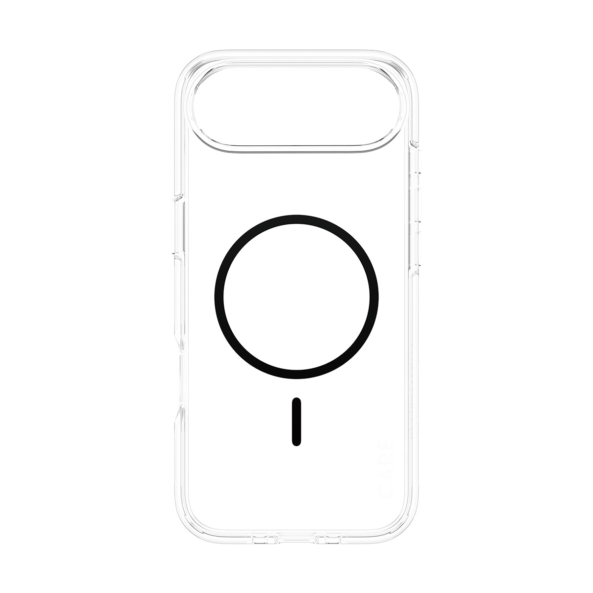 PanzerGlass CARE™ by ® Urban Explorer Case Transparent w. Black MagSafe iPhone Air coque de protection pour téléphones portables Housse Noir