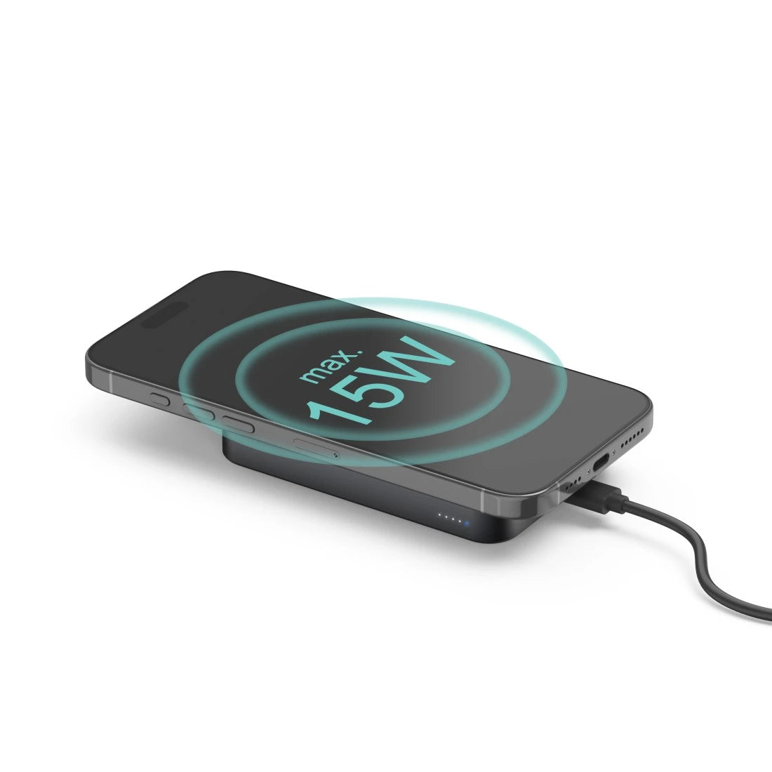 Hama 00201752 banque d'alimentation électrique 10000 mAh Recharge sans fil Anthracite