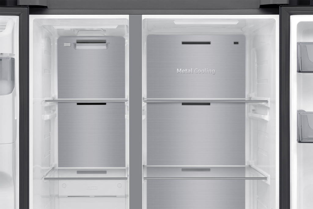 Samsung RS70F64KDF frigo américain Pose libre 640 L Noir