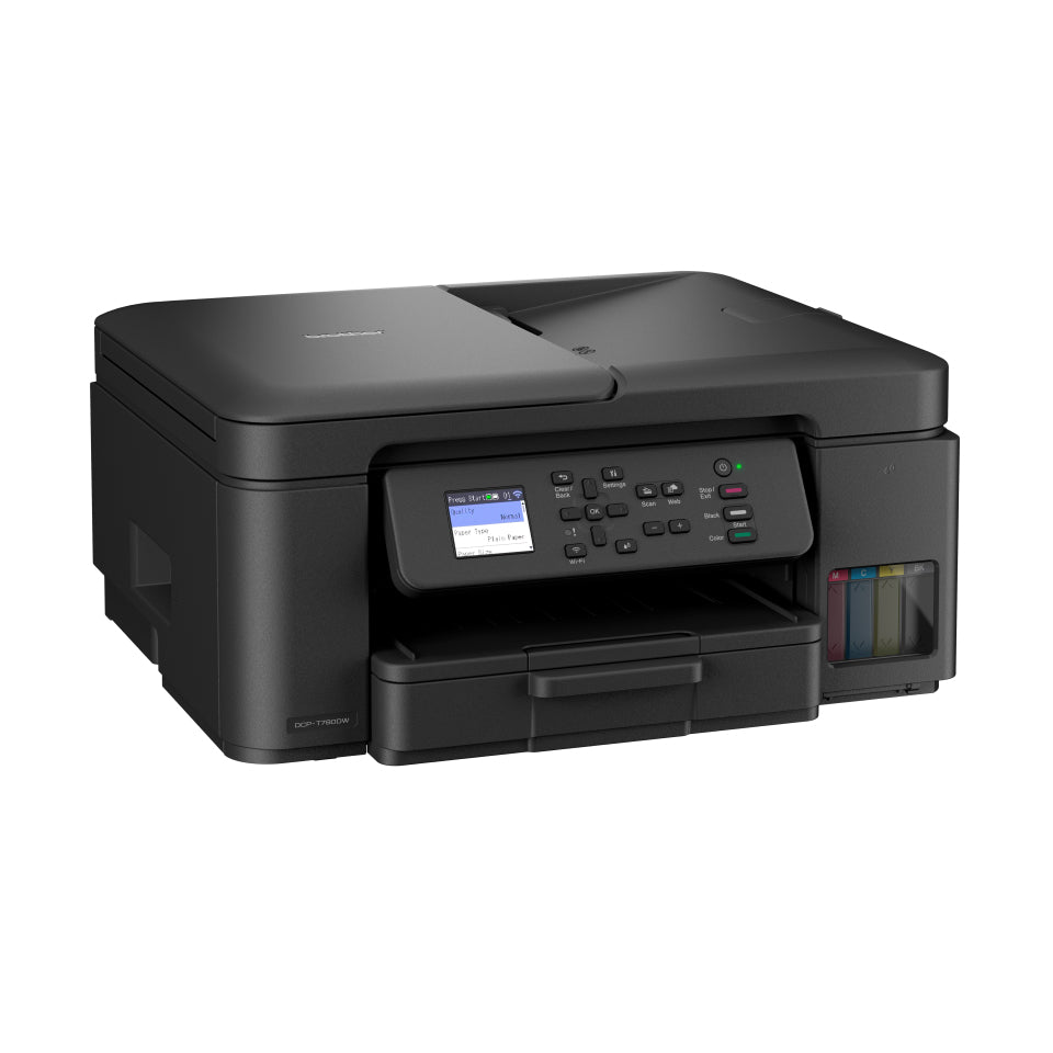 Brother DCP-T780DW Imprimante Multifonction 3-en-1 Compacte Tankbenefit à Réservoir d'Encre