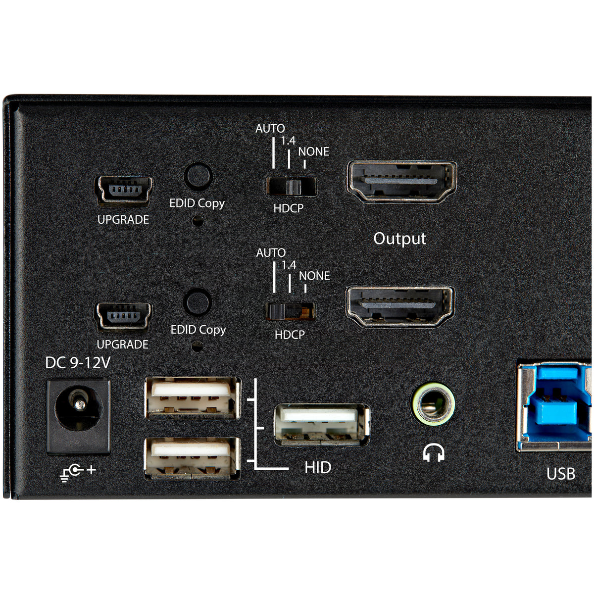 StarTech.com Commutateur KVM HDMI 2.0 2 Ports 2 Écrans 4K 60Hz Ultra HDR avec Hub USB 3.0