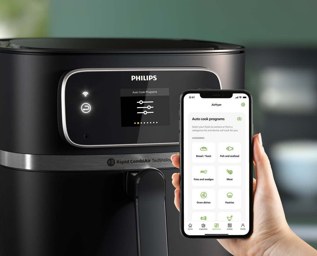 Philips 7000 series Série 7000 Connecté HD9880/90 Airfryer XXL 8,3L 22-en-1, Jusqu'à 7 portions