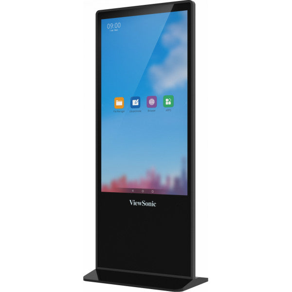 ViewSonic EP5542T Écran d'affichage dynamique Totem 55" 4K Ultra HD Tactile Android 8.0 Noir