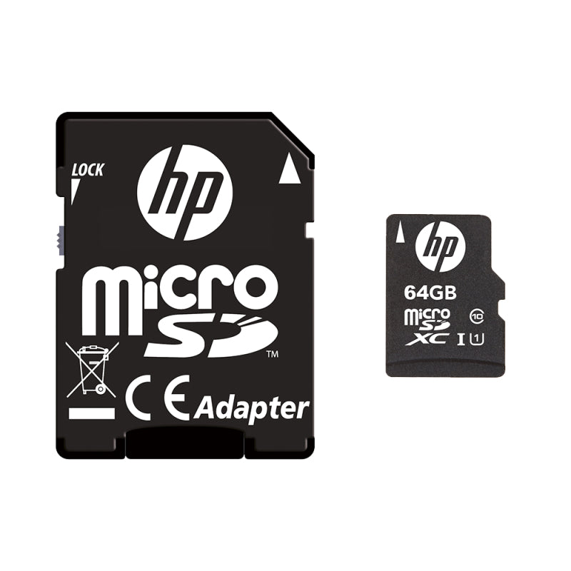 HP SDU64GBXC10HP-EF mémoire flash 64 Go MicroSDXC UHS-I Classe 10 - vue 3