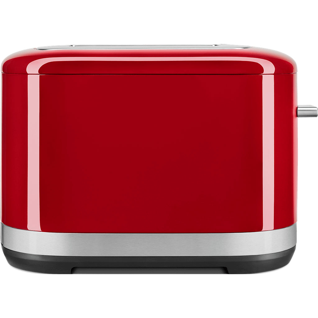 KitchenAid 5KMT2109EER Grille-pain 2 Tranches 980 W, Noir, Rouge, Acier Inoxydable