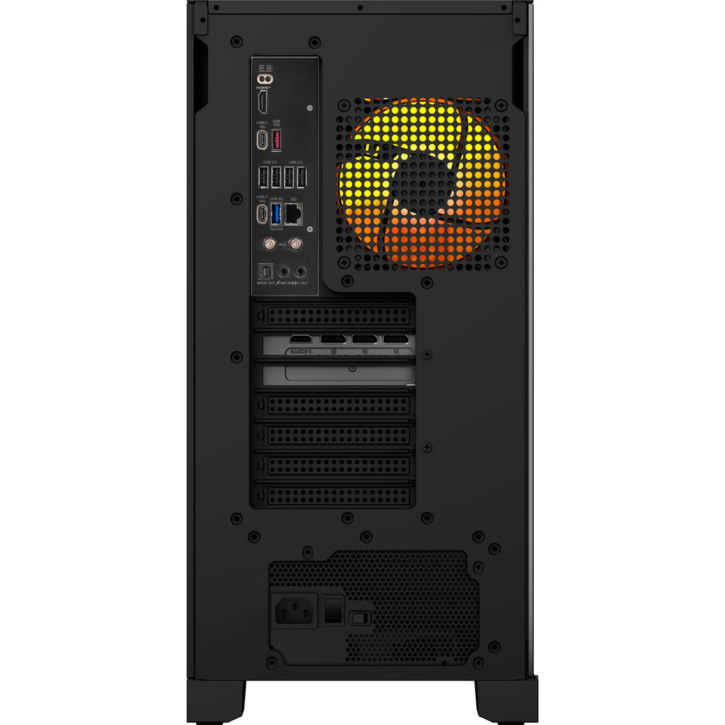 MSI MPG Infinite Z3 X3D 7NVRR7-875EU AMD Ryzen™ 7 7800X3D 32 Go DDR5-SDRAM 1 To SSD NVIDIA GeForce RTX 5070 Windows 11 Home Bureau PC Noir - vue 7
