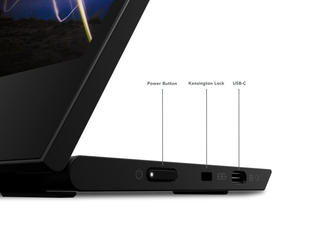 Lenovo ThinkVision M15 écran plat de PC 39,6 cm (15.6") 1920 x 1080 pixels Full HD LED Noir
