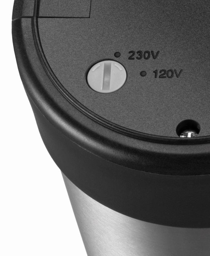 Unold 18575 bouilloire 0,5 L 1000 W Noir, Acier inoxydable