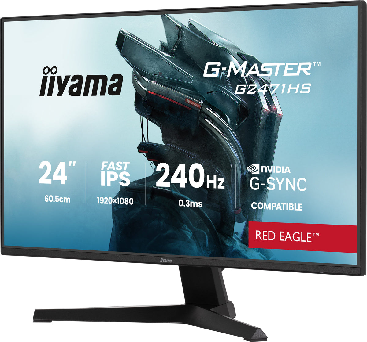 iiyama G-MASTER G2471HS-B1 Écran PC 23.8" Full HD 1920 x 1080 Noir