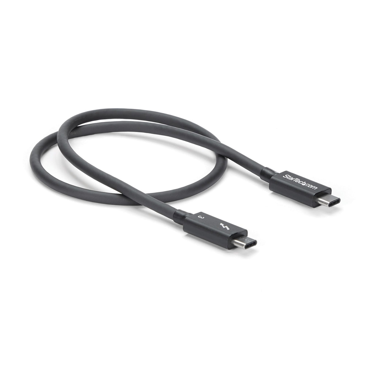 StarTech.com Câble Thunderbolt 3 USB-C 40 Gb/s, 50 cm, Compatible Thunderbolt, USB et DisplayPort, M/M
