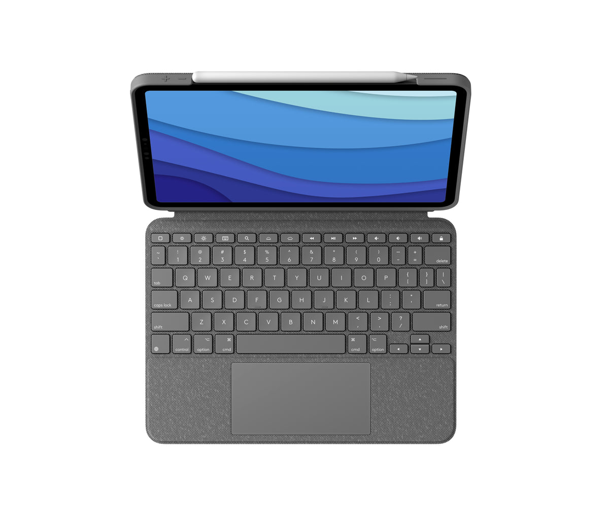 Logitech Combo Touch Clavier et Étui Folio pour iPad Pro 11 pouces (1ère, 2ème et 3ème génération), Disposition Nordique