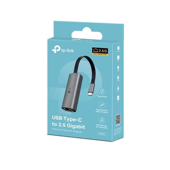 TP-Link UE302C Adaptateur Réseau Ethernet USB-C 2.5 Gigabit 2500 Mbit/s