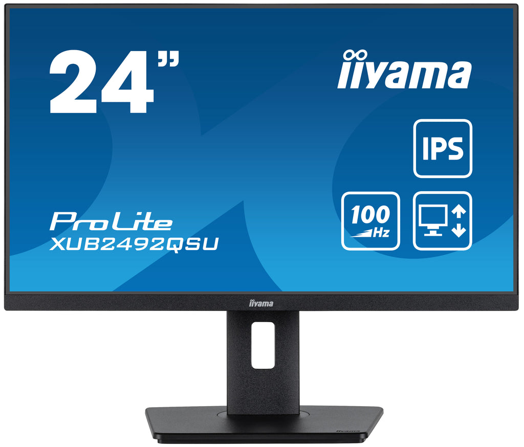 iiyama ProLite XUB2492QSU-B1 Écran PC 23.8" Quad HD 2560 x 1440 LED Noir
