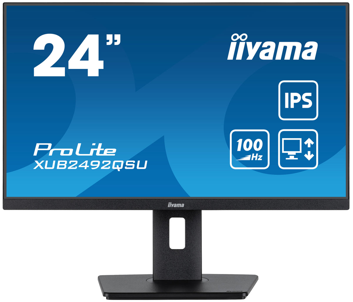 iiyama ProLite XUB2492QSU-B1 Écran PC 23.8" Quad HD 2560 x 1440 LED Noir
