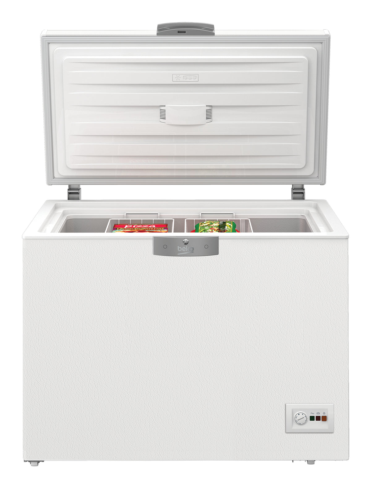 Beko HSM22340 congélateur Congélateur coffre Pose libre 230 L Blanc - vue 2