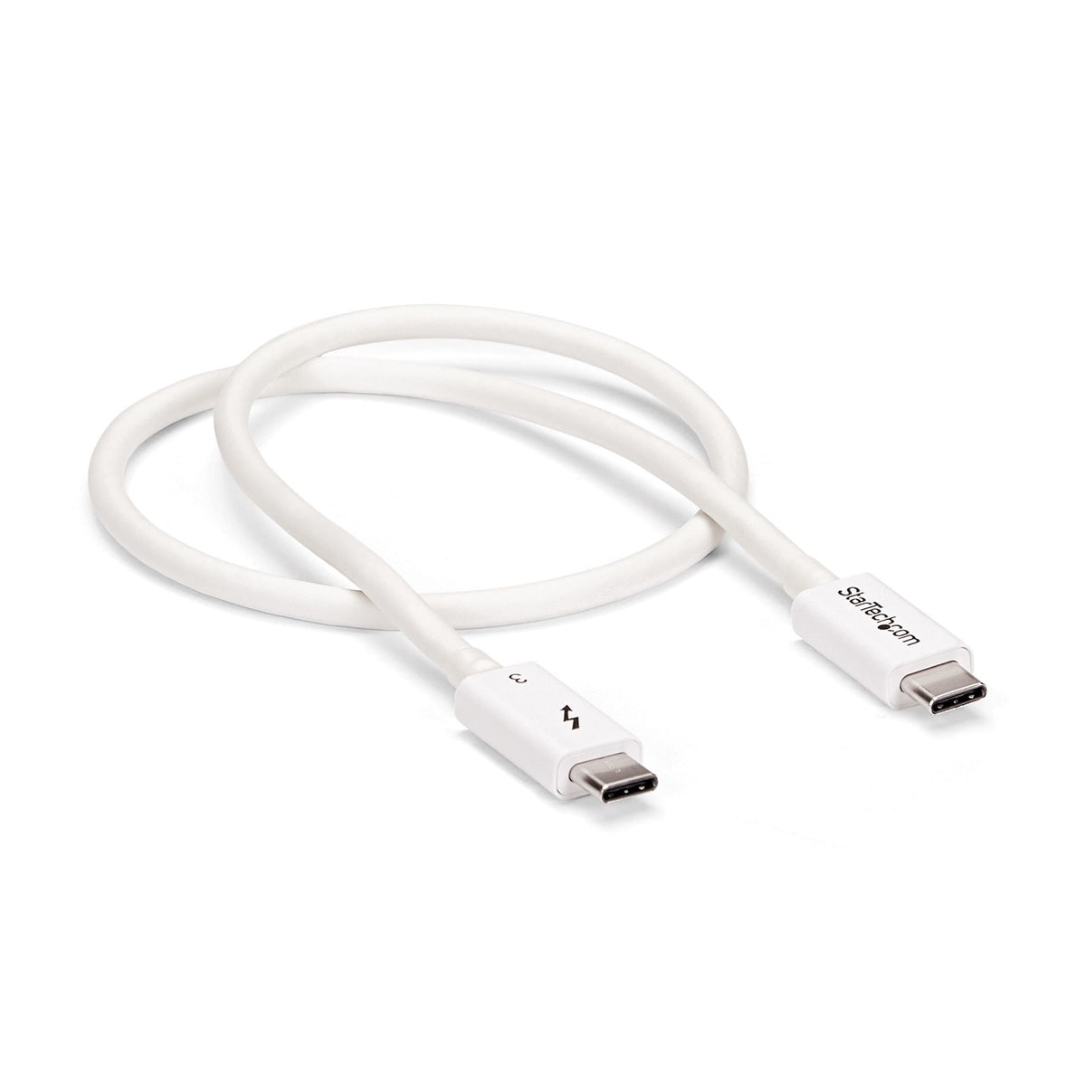 StarTech.com Câble Thunderbolt 3 50 cm 40 Gb/s Blanc