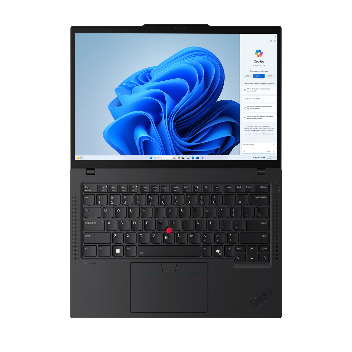 Lenovo ThinkPad T14 Gen 5 Intel Core Ultra 5 125U, 14" WUXGA, 32 Go DDR5, 512 Go SSD, Windows 11 Pro, Noir