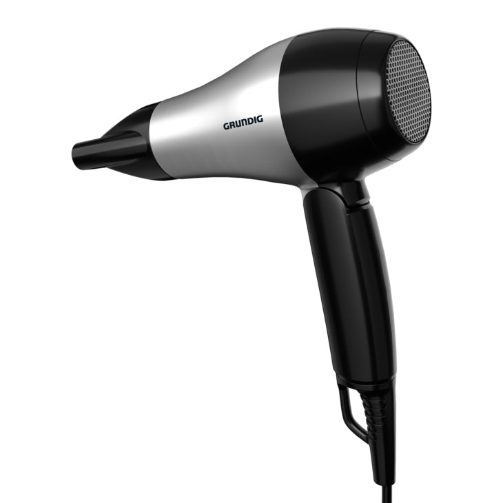 Grundig HD 2200 sèche-cheveux 1200 W Noir, Argent